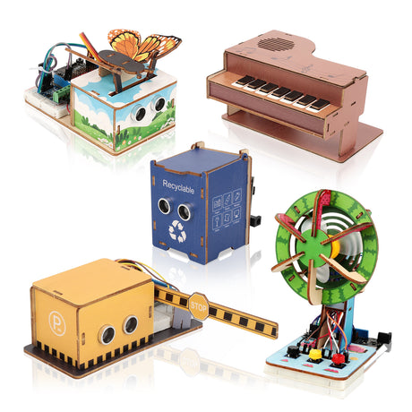 ACEBOTT ESP32 Basic Starter Kit Expansion - Wooden Boards