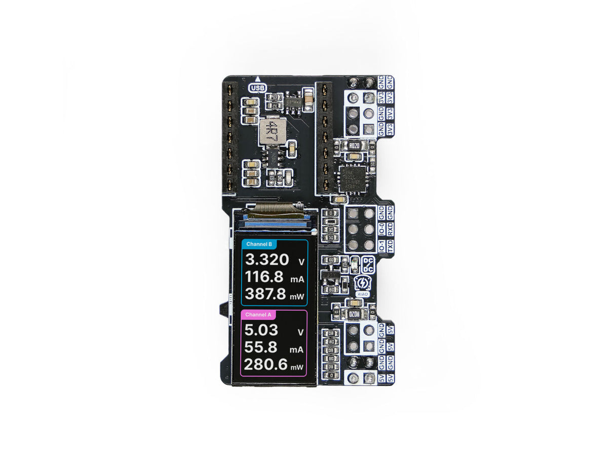 Seeed Studio XIAO PowerBread - Breadboard Power Supply & Meter