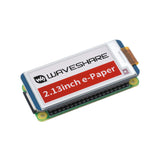 2.13inch E-Ink display HAT for Raspberry Pi - 250x122 - Black / White / Red