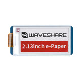 2.13inch E-Ink display HAT for Raspberry Pi - 250x122 - Black / White / Red