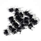 6x6x5mm Momentary Tactile Push Button Switch (4 Pin)