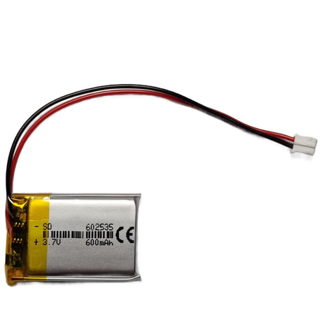 3.7V 600mAh LiPo Battery – Lithium Polymer 602535