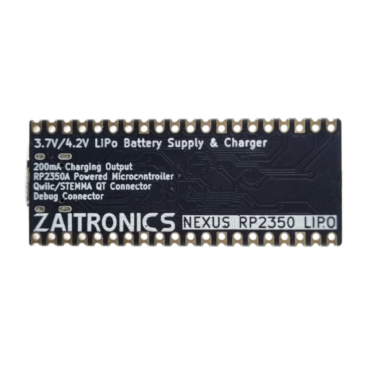 Zaitronics Nexus RP2350 Lipo Bottom