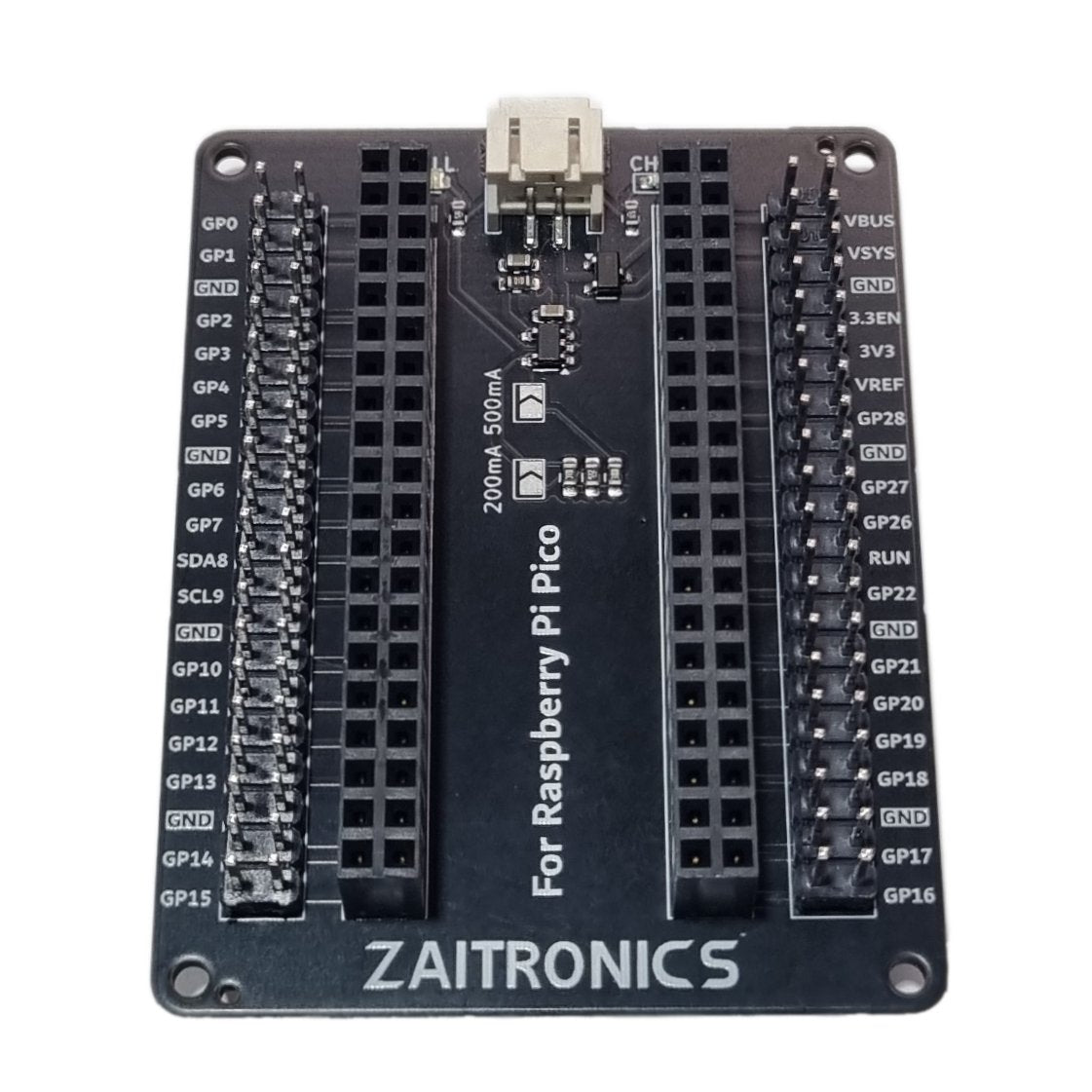 Raspberry Pi Pico Expansion Shield - 3.7V LiPo Charging Support