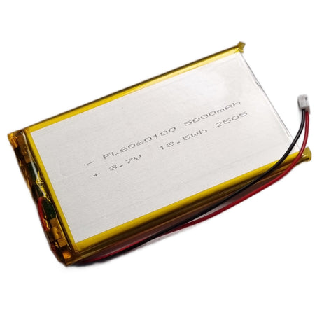 3.7V 5000mAh LiPo Battery – Lithium Polymer 6060100