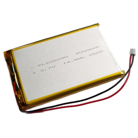 3.7V 4000mAh LiPo Battery – Lithium Polymer 606090