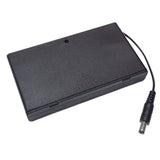 8 × AA Battery Holder Case With ON/ OFF Switch & 2.1mm DC Plug - 12V output