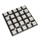 WS2812 Addressable RGB LED Matrix - 25 Bit