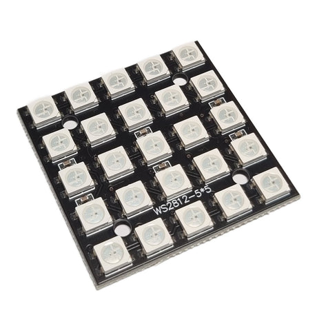WS2812 Addressable RGB LED Matrix - 25 Bit