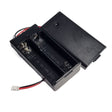 2 × AA Battery Holder Case With ON/OFF Switch & JST-PH Connector