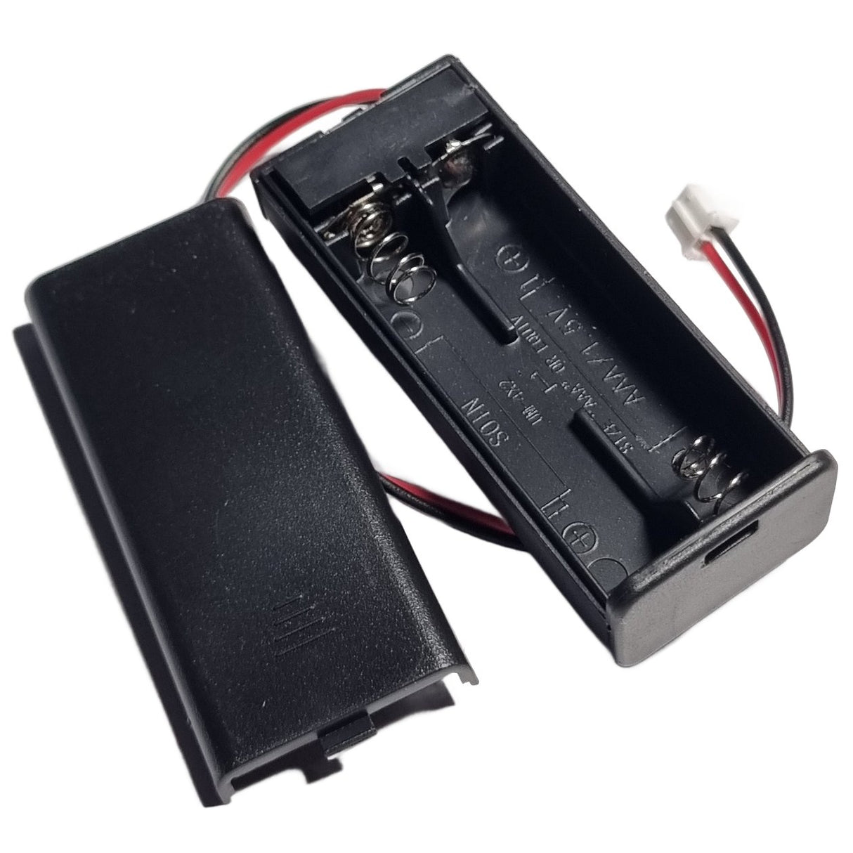 2 × AAA Battery Holder Case With ON/OFF Switch & JST-PH Connector