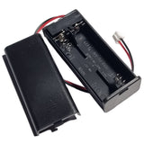 2 × AAA Battery Holder Case With ON/OFF Switch & JST-PH Connector