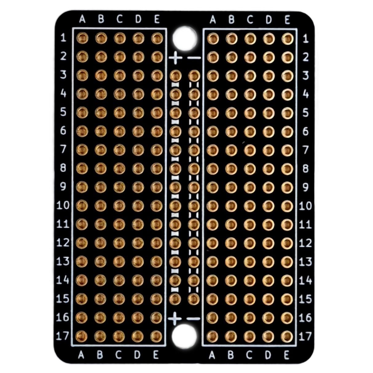 Mini Solderable Breadboard - 17 Rows