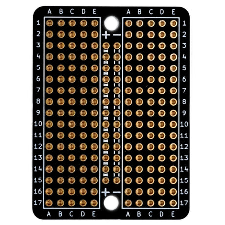 Mini Solderable Breadboard - 17 Rows