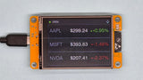 ESP32 CYD Stock Ticker Pre-Flashed