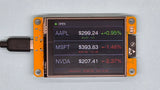 ESP32 CYD Stock Ticker Pre-Flashed