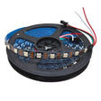 WS2812B Addressable RGB LED Strip Black PCB - 5M 60 LEDs/m IP20