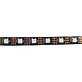 WS2812B Addressable RGB LED Strip Black PCB - 5M 60 LEDs/m IP20