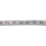 WS2812B Addressable RGB LED Strip White PCB IP67 / IP68 Tubing