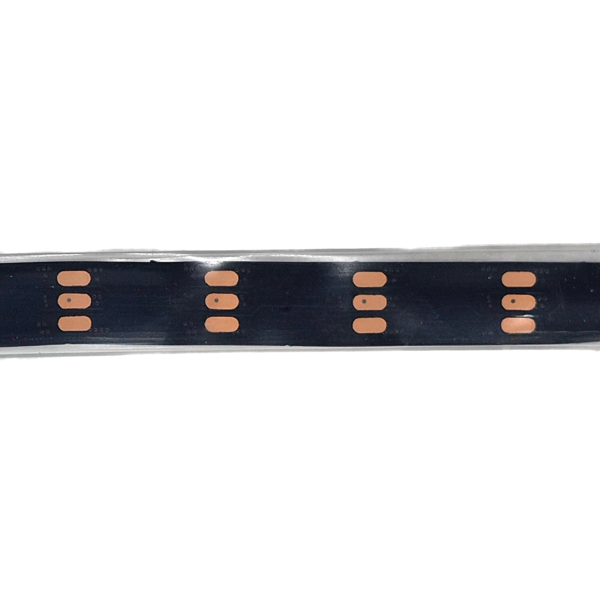 WS2812B Addressable RGB LED Strip Black PCB IP67 / IP68 Tubing