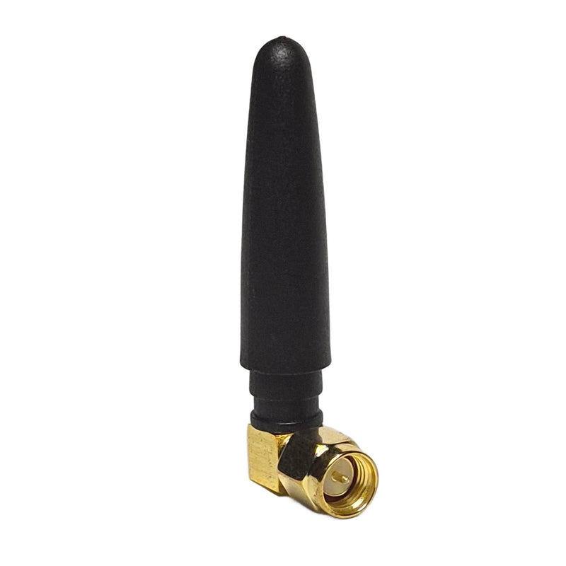 700-2700MHz 5dBi 4G LTE SMA Male Antenna - Angled Compact 5cm