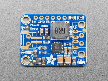Adafruit PowerBoost 1000 Basic - 5V USB Boost @ 1000mA from 1.8V+