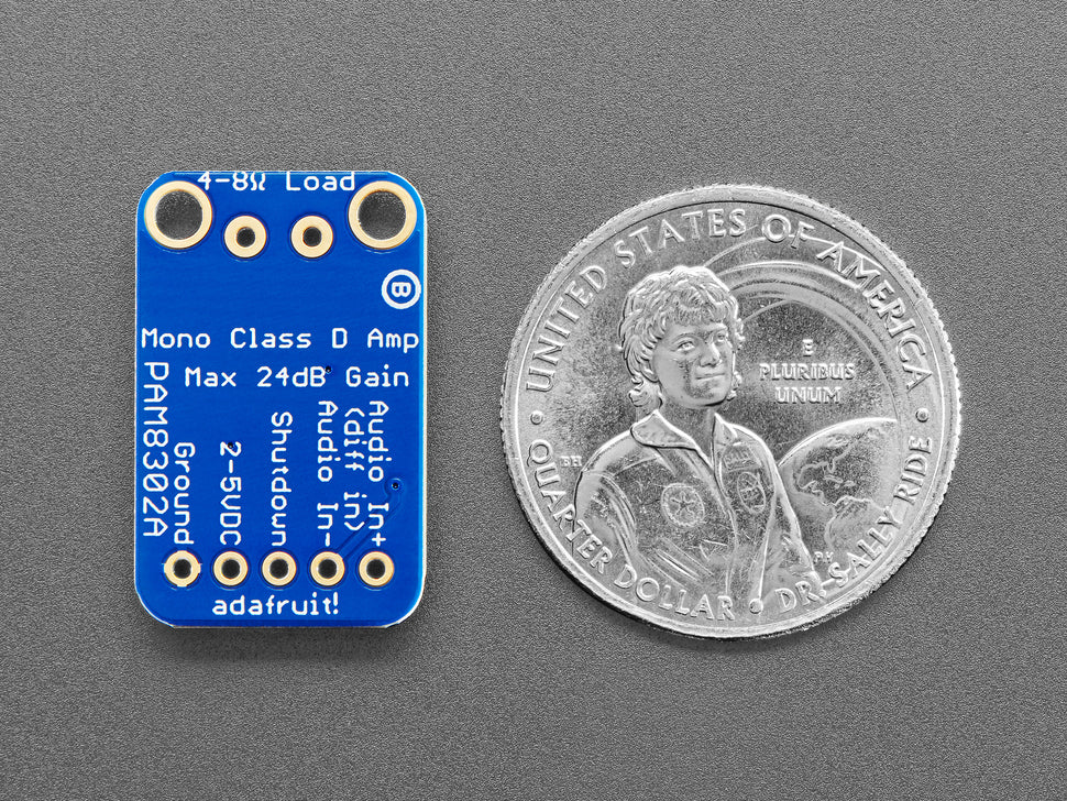 Adafruit Mono 2.5W Class D Audio Amplifier - PAM8302