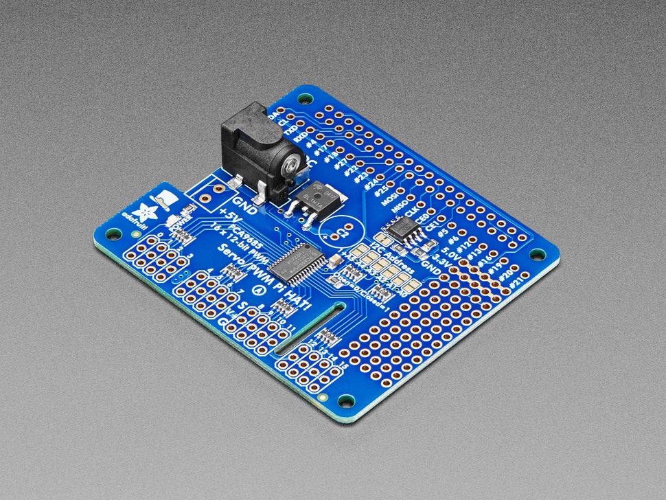 Adafruit 16-Channel PWM / Servo HAT for Raspberry Pi - Mini Kit ...