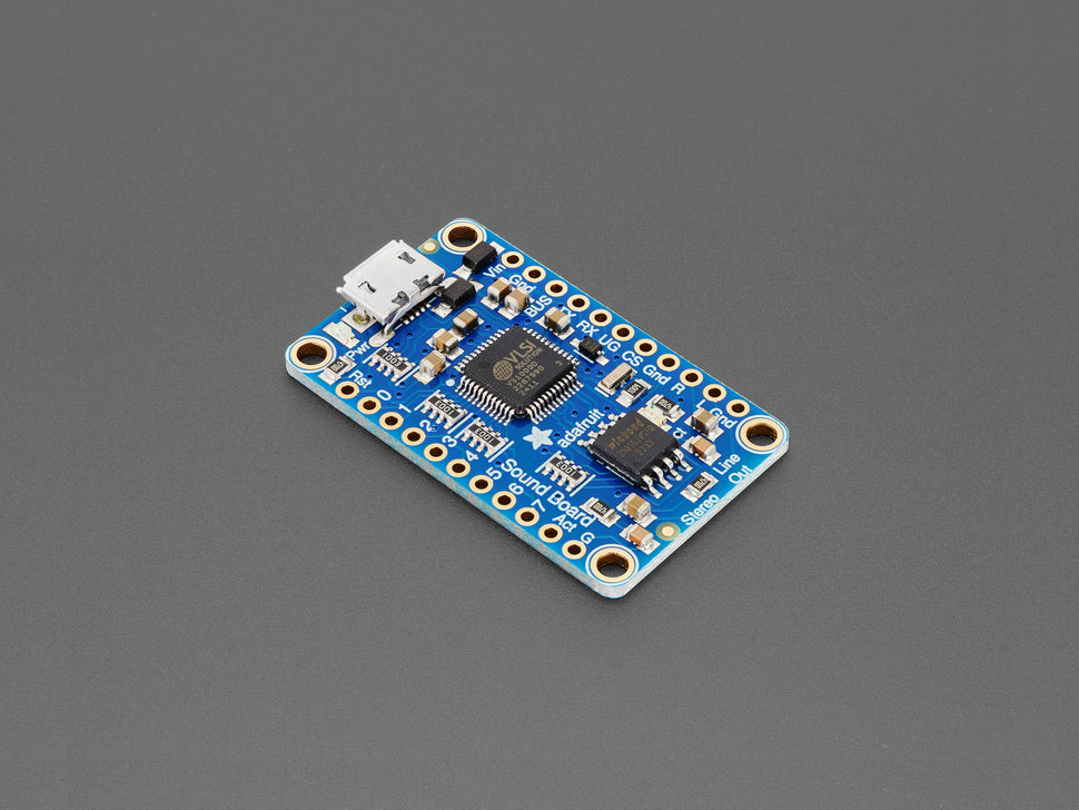 Adafruit Audio FX Mini Sound Board - WAV/OGG Trigger - 2MB Flash