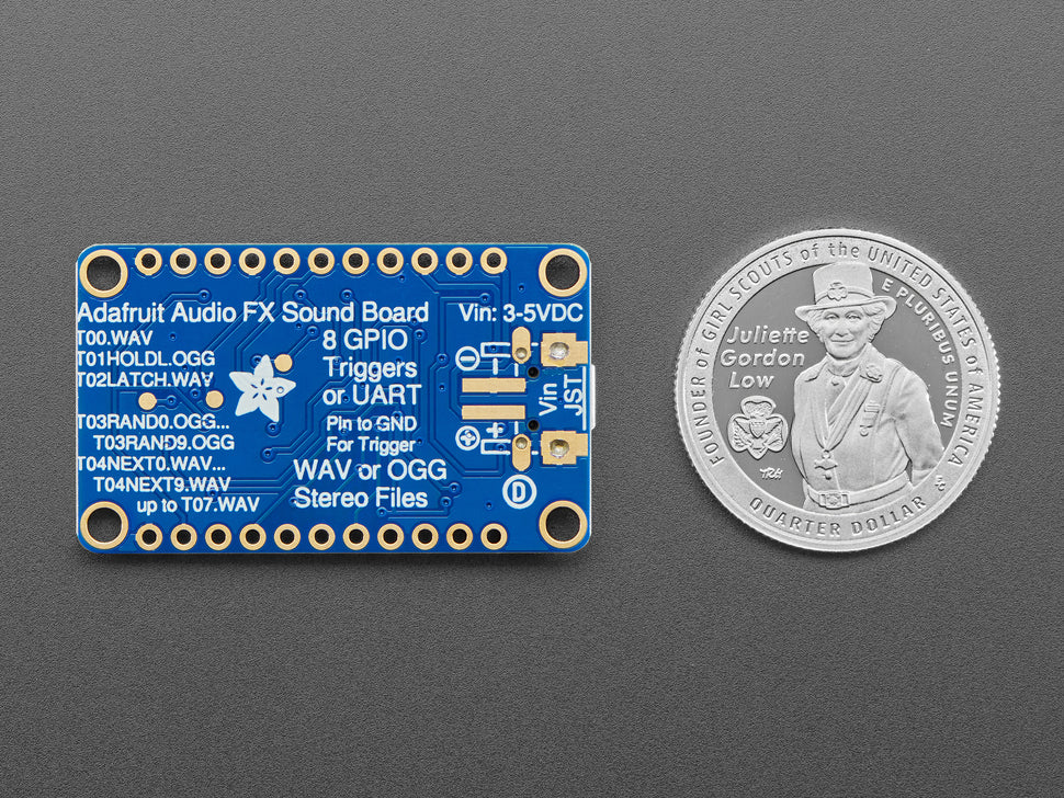 Adafruit Audio FX Mini Sound Board - WAV/OGG Trigger - 2MB Flash