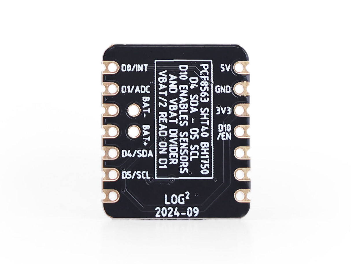 XIAO Logger HAT - Temperature, Humidity & Light Sensor for XIAO