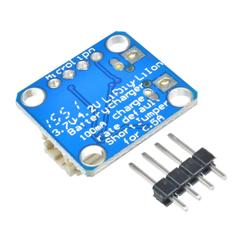 Micro Lipo Micro USB- LiIon LiPoly charger For 3.7-4.2V Batteries