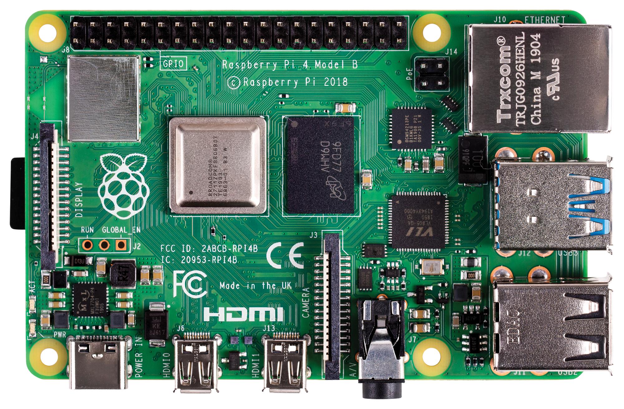 Raspberry Pi 4 4GB Australia | Model B Single Board Computer
