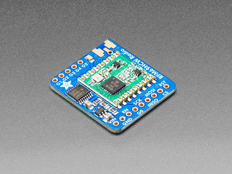 Adafruit RFM69HCW Transceiver Radio Breakout - 433 MHz - RadioFruit