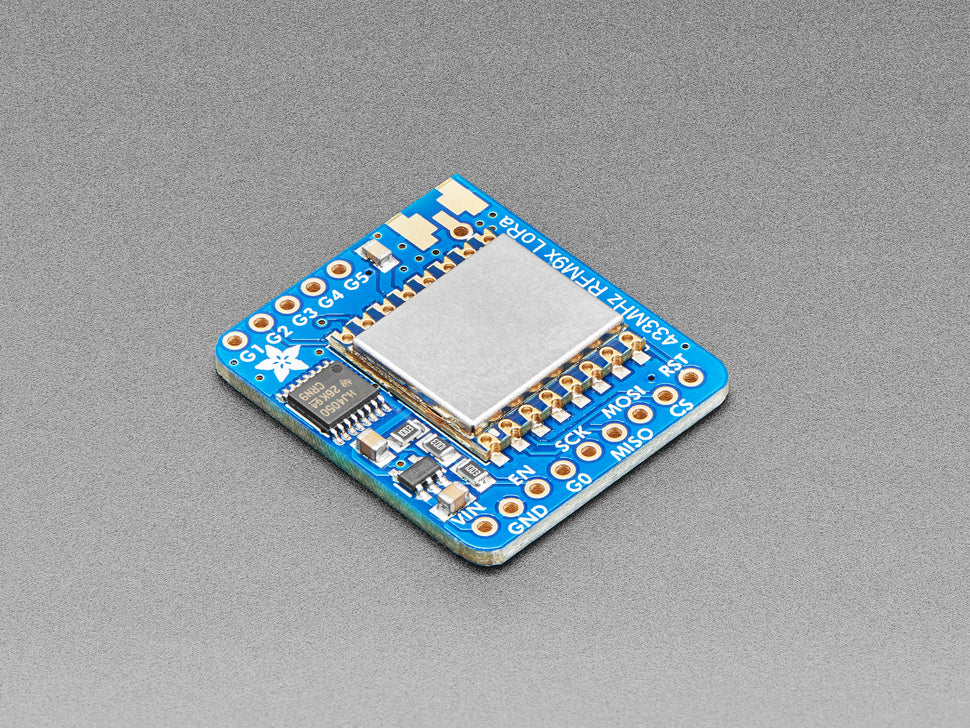 Adafruit RFM96W LoRa Radio Transceiver Breakout - 433 MHz - RadioFruit