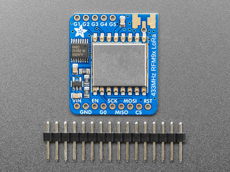 Adafruit RFM96W LoRa Radio Transceiver Breakout - 433 MHz - RadioFruit