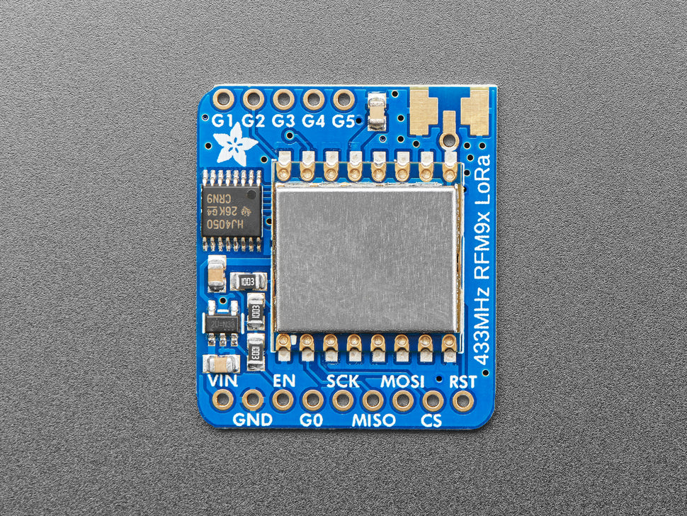 Adafruit RFM96W LoRa Radio Transceiver Breakout - 433 MHz - RadioFruit