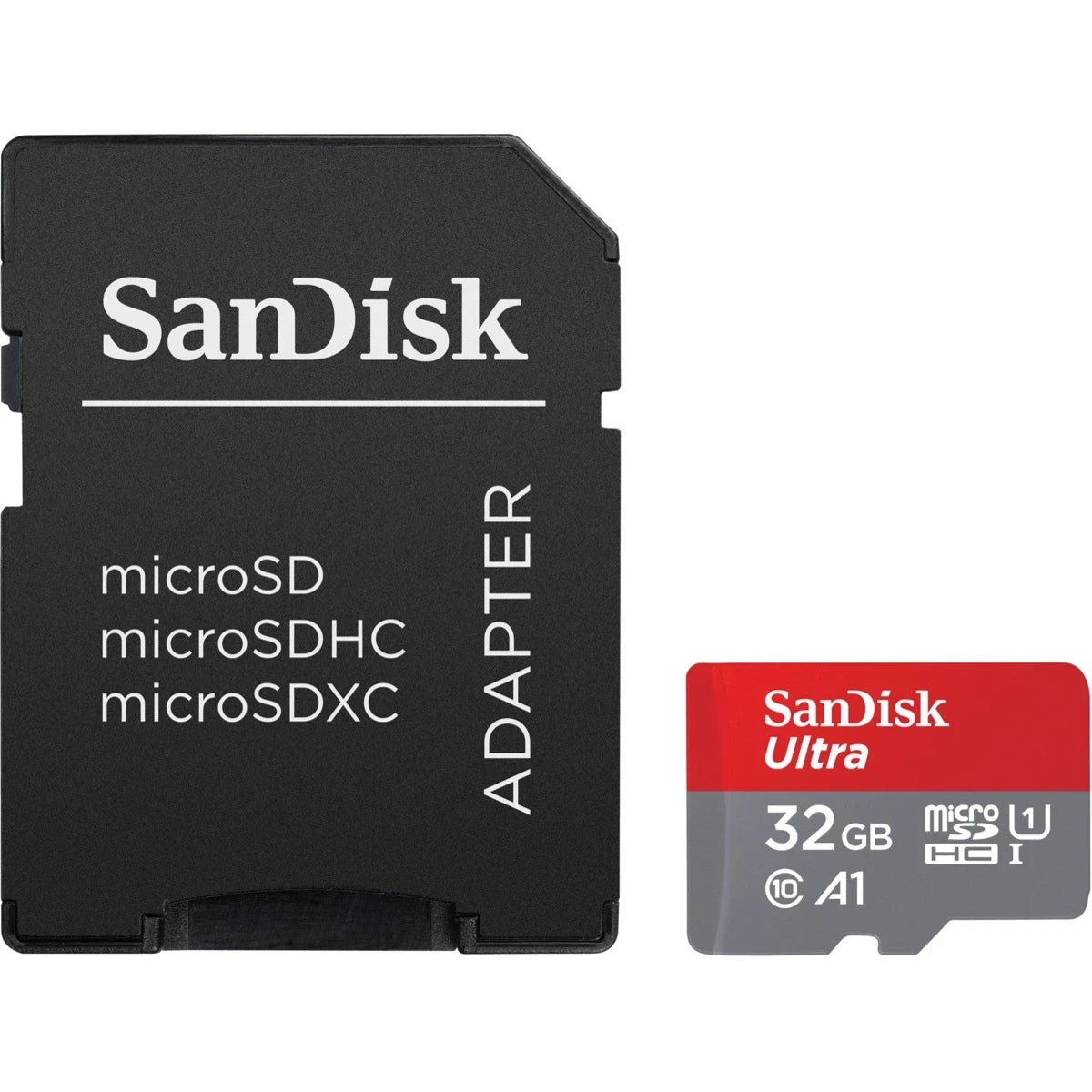 32GB MicroSD Card + Adapter