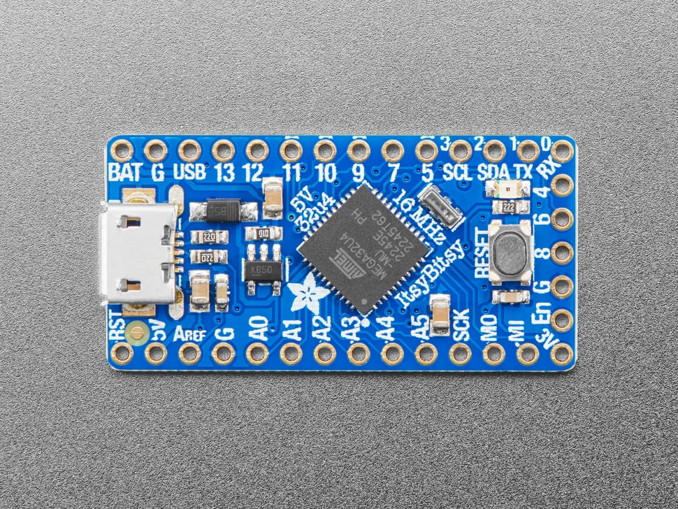 Adafruit ItsyBitsy 32u4 - 5V 16MHz
