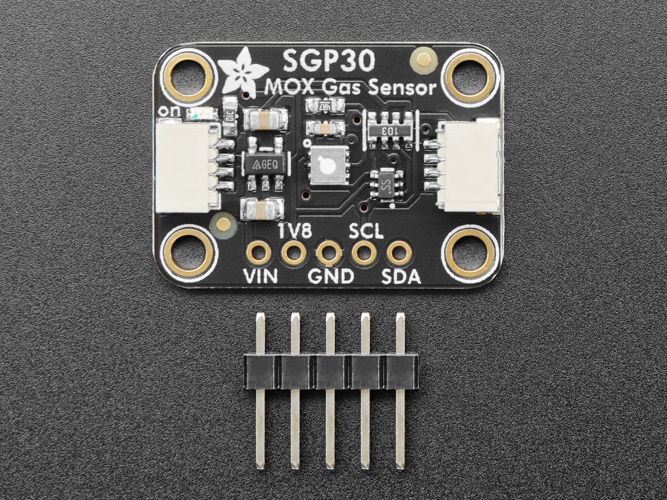 Adafruit SGP30 Air Quality Sensor Breakout - VOC and eCO2 - STEMMA QT / Qwiic