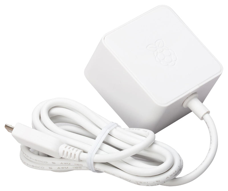 Raspberry Pi Zero W / 2 W Official Power Supply White Micro USB