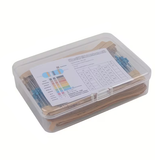 600pcs 30 Values Resistor Kit - 1/4W 1% Metal Film