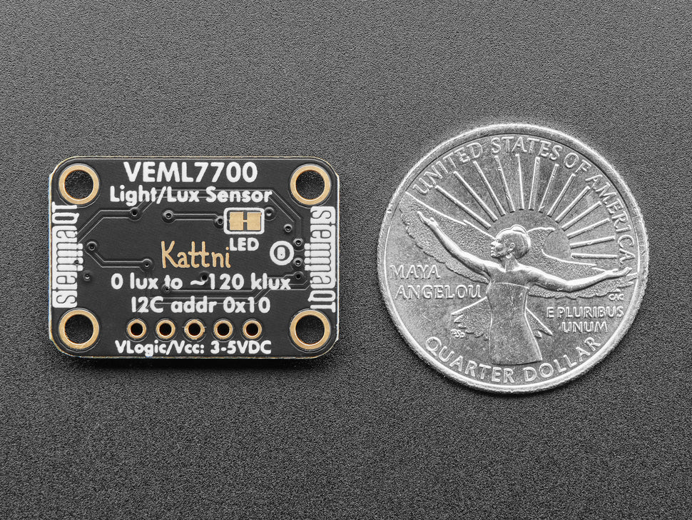 Adafruit VEML7700 Lux Sensor - I2C Light Sensor - STEMMA QT / Qwiic