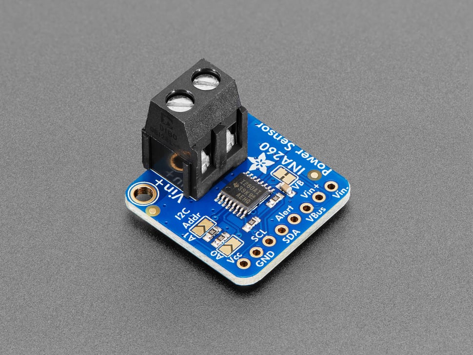 Adafruit INA260 High or Low Side Voltage, Current, Power Sensor