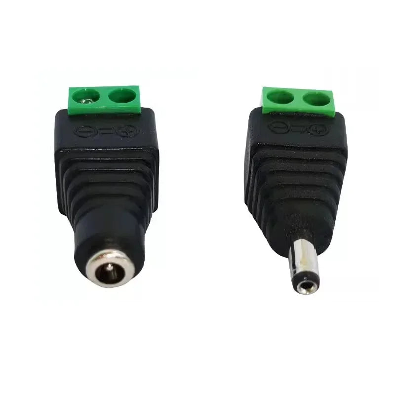 12V DC Power CCTV Camera Connector Adapter Pairs