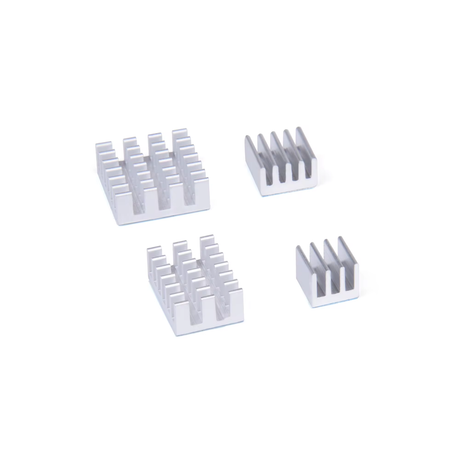 4pcs White Heat Sink for Raspberry Pi