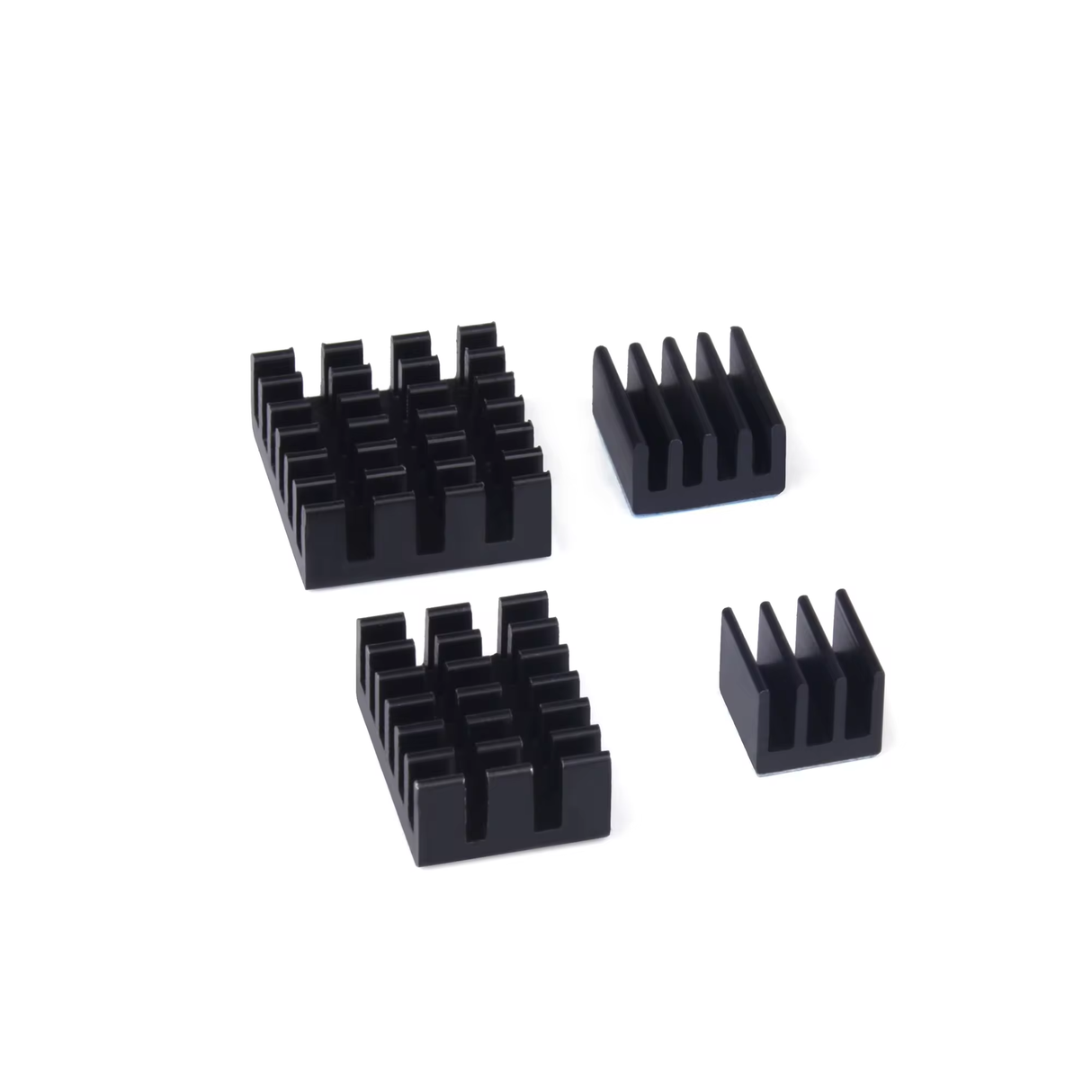 4pcs Black Heat Sink for Raspberry Pi