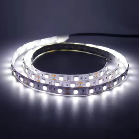 12V 24V 5050 Cool White LED Strip - 5M 60 LEDs/m IP65