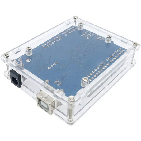 Arduino Uno Transparent Acrylic Case