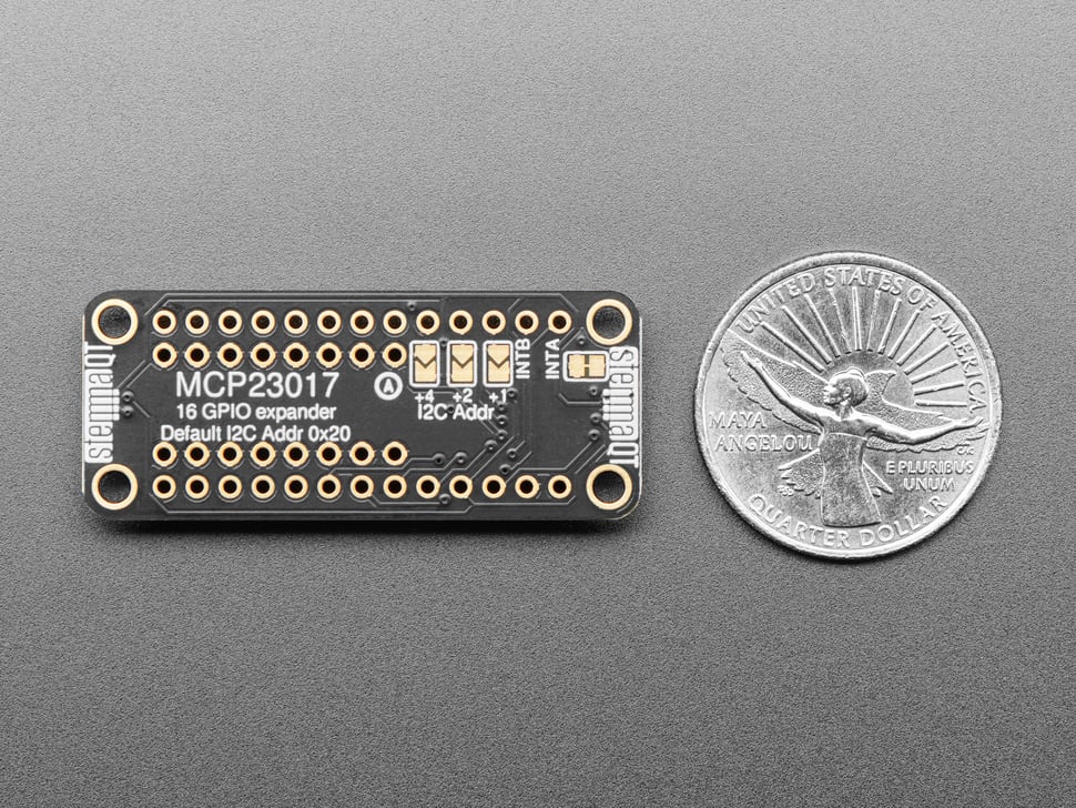 Adafruit MCP23017 I2C GPIO Expander Breakout - STEMMA QT / Qwiic